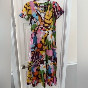 Floral Multicolor Maxi Dress